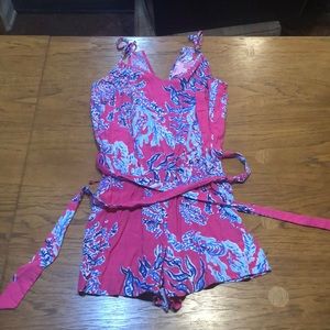 Lilly Pulitzer Coral Reef Romper